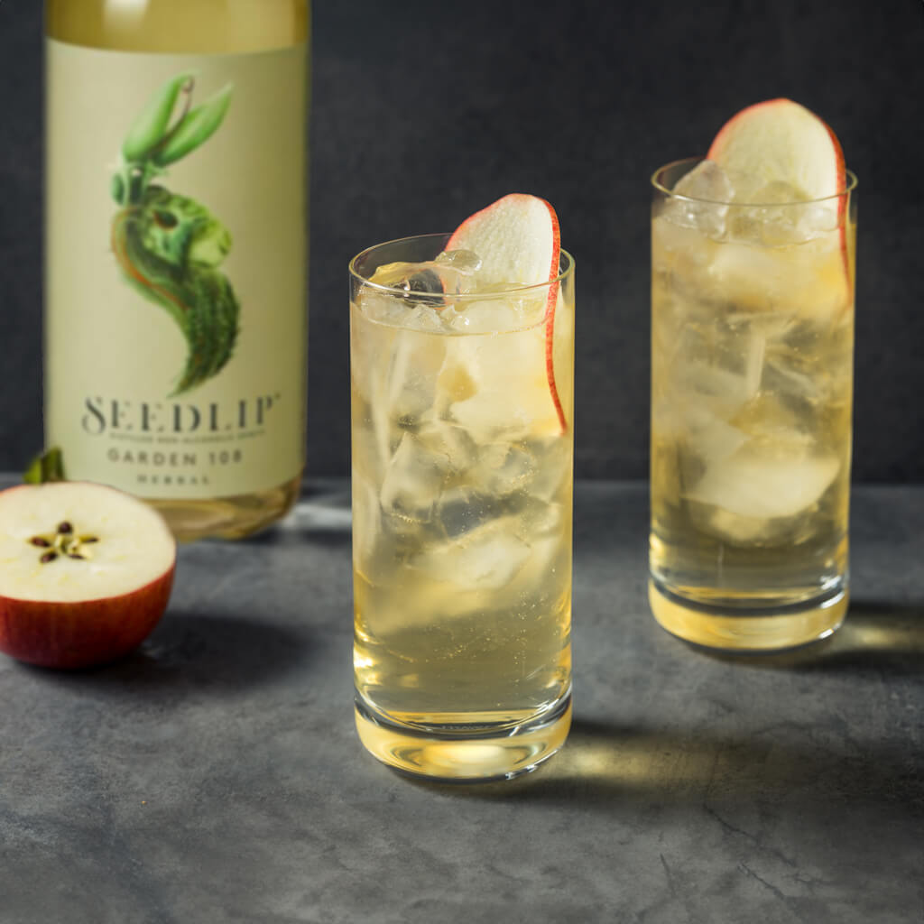 Seedlip Apple Highball recept alcoholvrije cocktail mocktail bij Mocktail Masters