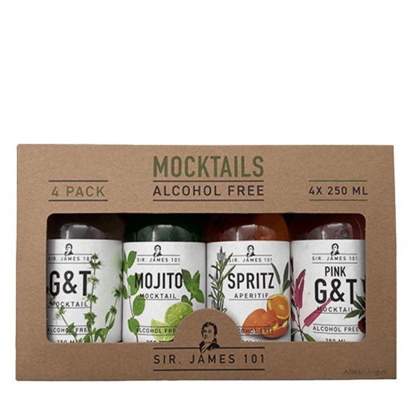 Sir James 101 Mocktails Gift Pack koop je bij Mocktail Masters