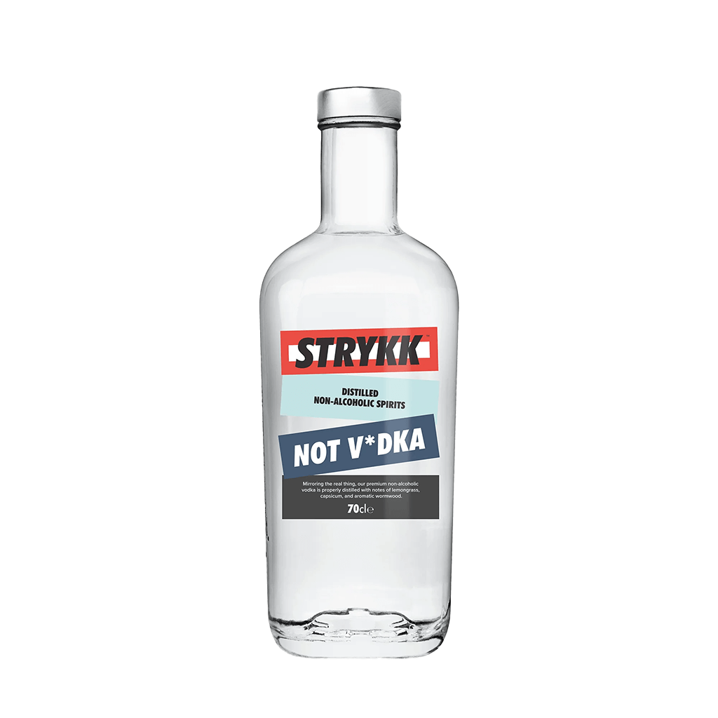 Strykk Not Vodka alcoholvrij alternatief voor vodka koop je bij Mocktail Masters