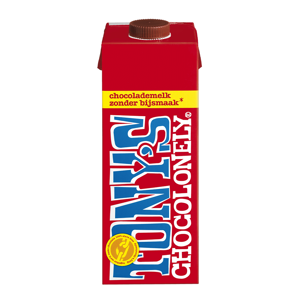 Tony Chocolonely Chocolademelk koop je bij Mocktail Masters