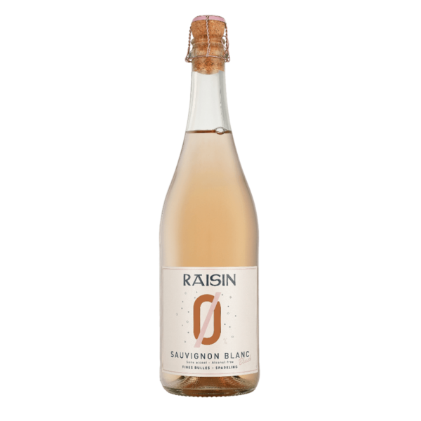 Divin 0.0 Raisin Sparkling Blush Mousserende alcoholvrije wijn koop je bij Mocktail Masters