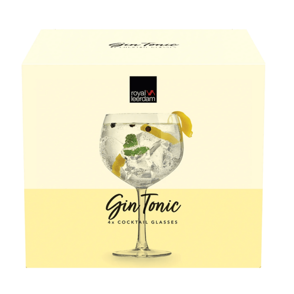 Royal Leerdam Gin Tonic glazenset 4 stuks koop je bij Mocktail Masters