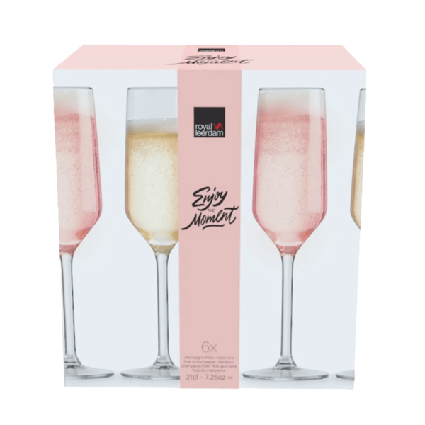 Royal Leerdam Champagneglazen 6 stuks koop je bij Mocktail Masters