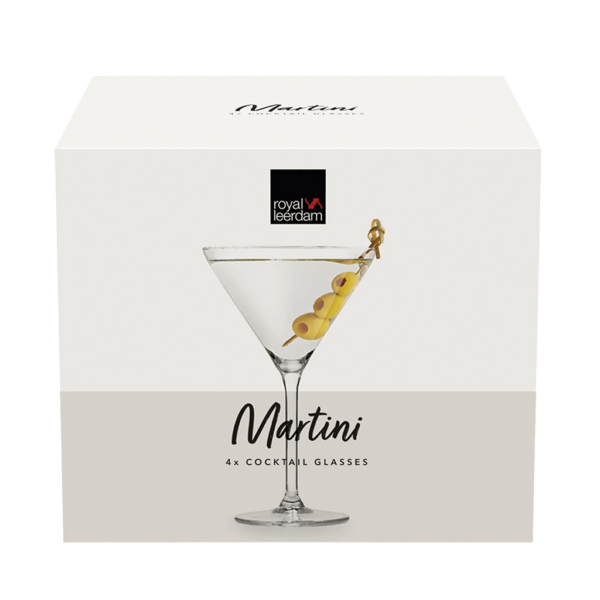 Royal Leerdam Martini glazenset 4 stuks koop je bij Mocktail Masters