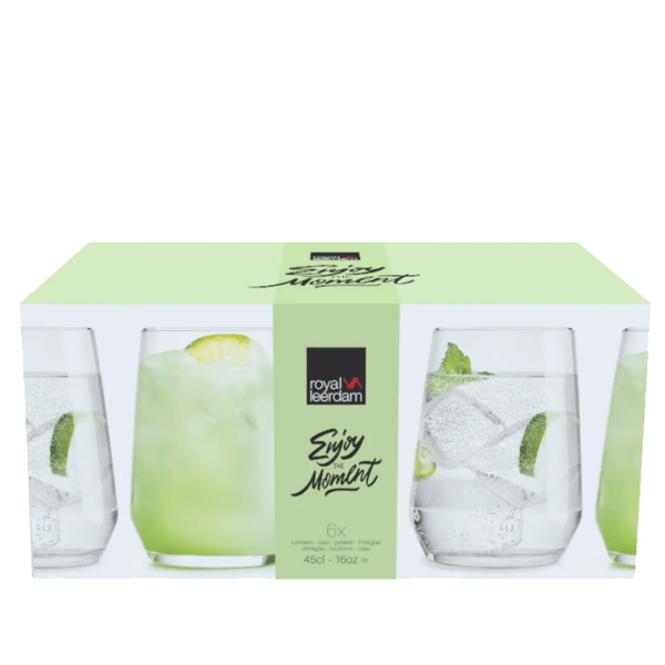 Royal Leerdam Tumbler glazenset 6 stuks koop je bij Mocktail Masters